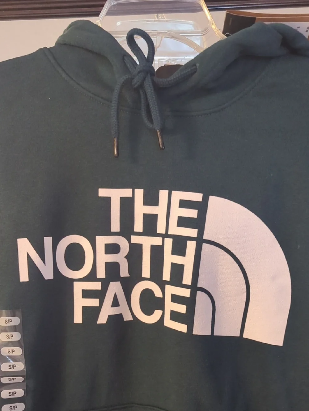 The North Face NWT Men's Dark Green Logo Hoodie Size S